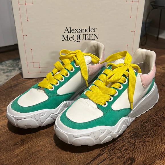 Authentic Alexander McQueen color block sneakers - Picture 2 of 7